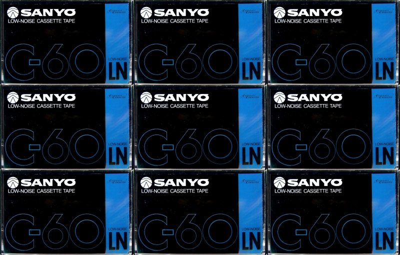 Compact Cassette:  Sanyo -  60