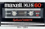 Compact Cassette Maxell XLI-S 60 Type I Normal 1980 Europe