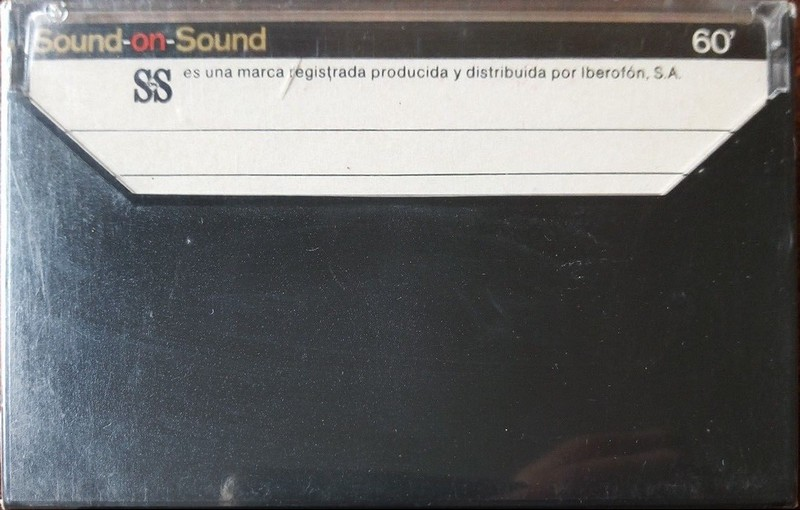 Compact Cassette Sound On Sound 60 Type I Normal Spain