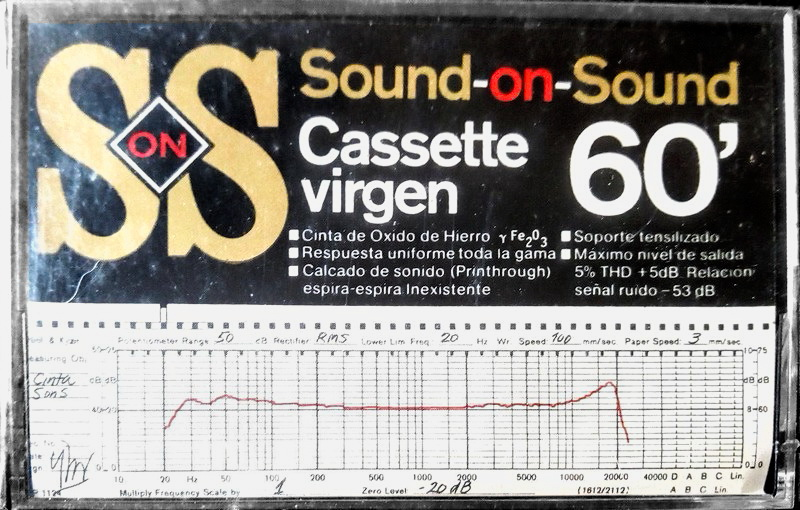 Compact Cassette:  Sound On Sound -  60