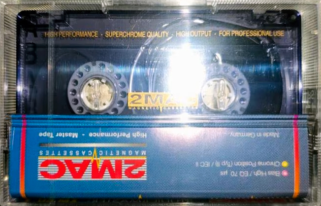 Compact Cassette 2Mac XM 90 Type II Chrome 1990 Europe