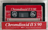 Compact Cassette Magna Chromdioxid II S 90 Type II Chrome 1984 Europe