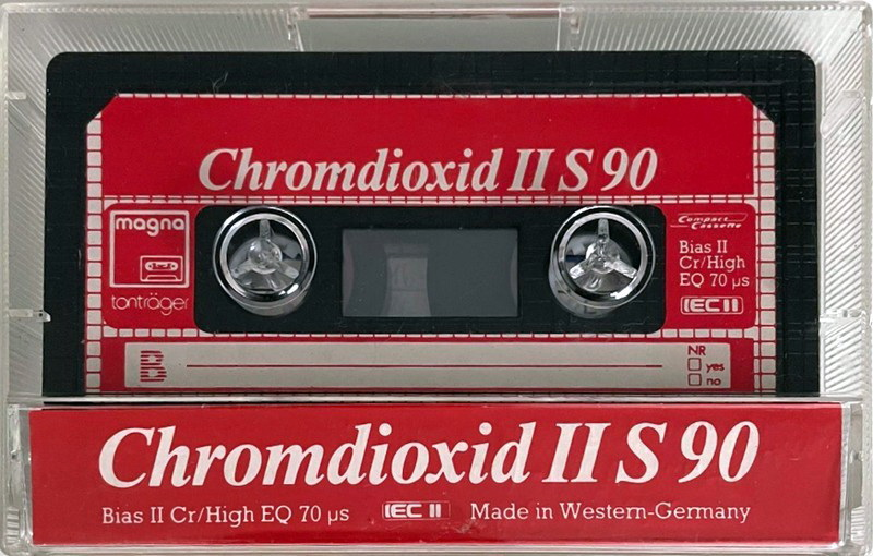 Compact Cassette: Magna  - Chromdioxid II S 90