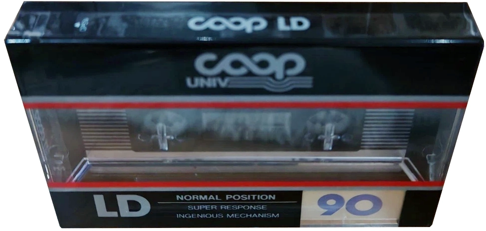 Compact Cassette CO-OP LD 90 Type I Normal 1987 Japan