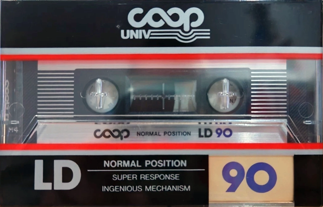 Compact Cassette CO-OP LD 90 Type I Normal 1987 Japan