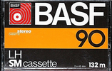 Compact Cassette BASF LH 90 Type I Normal 1978 USA