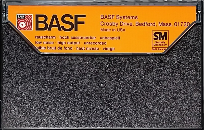 Compact Cassette BASF LH 90 Type I Normal 1978 USA