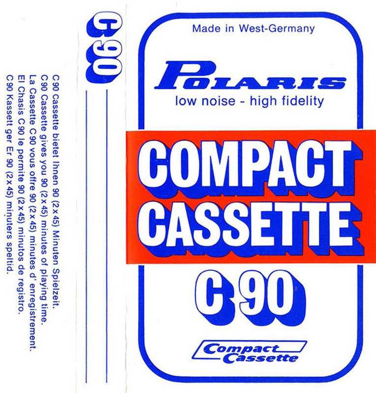 Compact Cassette Polaris 90 Type I Normal Europe
