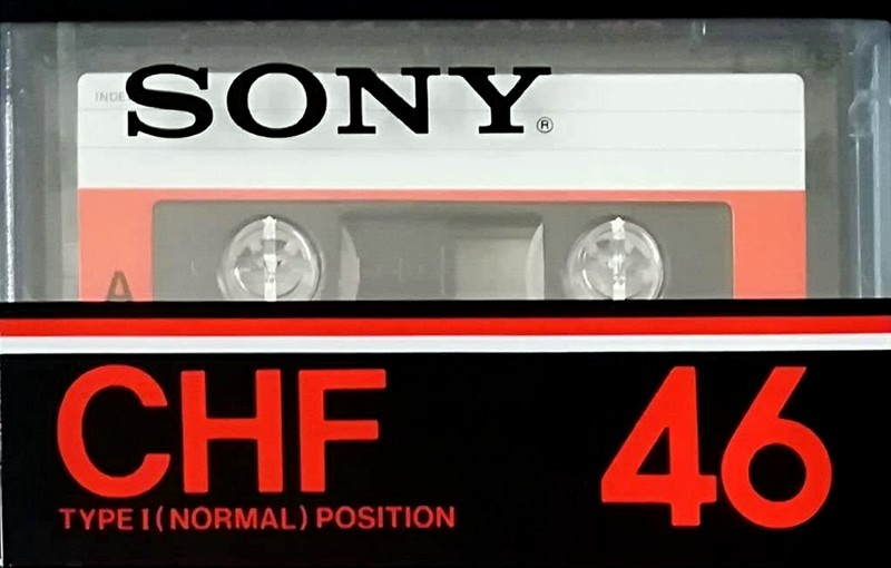 Compact Cassette Sony CHF 46 Type I Normal 1978 Japan