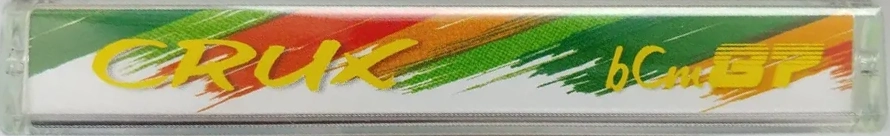 Compact Cassette CRUX bCm 87 "green" Type I Normal 2022 Worldwide