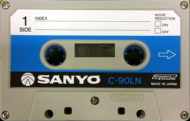Compact Cassette Sanyo 90 Type I Normal 1978 Japan
