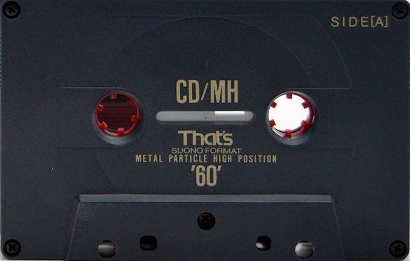 Compact Cassette Thats CD-MH 60 Type II Chrome 1990 Europe