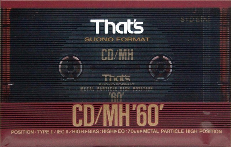 Compact Cassette: Taiyo Yuden Thats - CD-MH 60