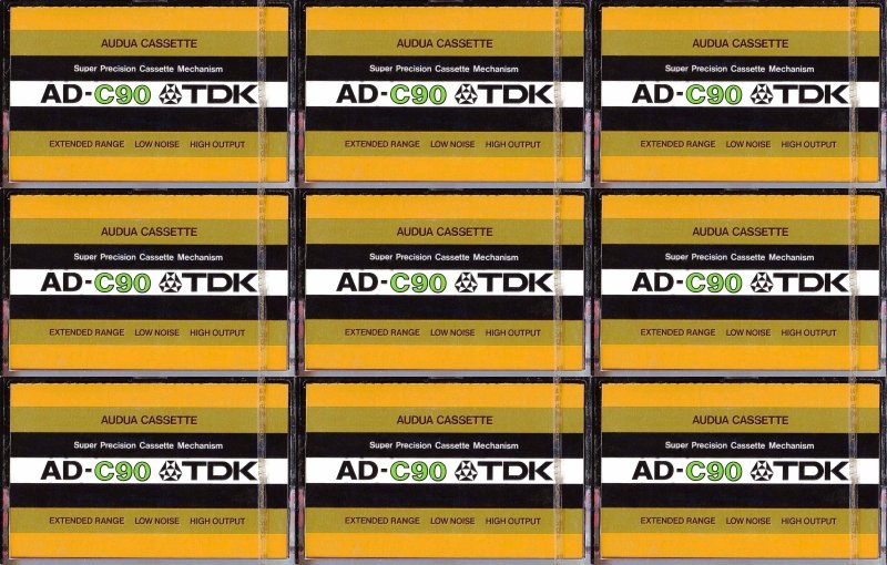 Compact Cassette: TDK  - Audua 90