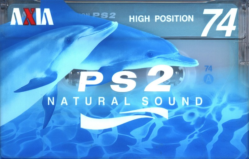 Compact Cassette AXIA PS-II / PS-2 74 "PS2M 74" Type II Chrome 2001 Japan
