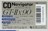 Compact Cassette AXIA GT-IIx 90 "GT-2x W 90" Type II Chrome 1989 Japan