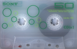 Compact Cassette Sony CDix I 50 "C50CDX1L" Type I Normal 2001 Japan