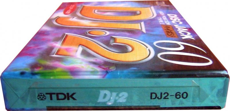 Compact Cassette TDK DJ2 Disc Jack 60 "DJ2-60" Type II Chrome 1995 Japan