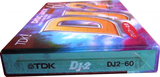 Compact Cassette TDK DJ2 Disc Jack 60 "DJ2-60" Type II Chrome 1995 Japan