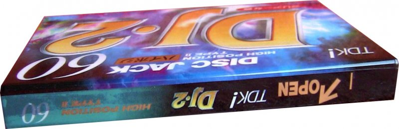 Compact Cassette TDK DJ2 Disc Jack 60 "DJ2-60" Type II Chrome 1995 Japan