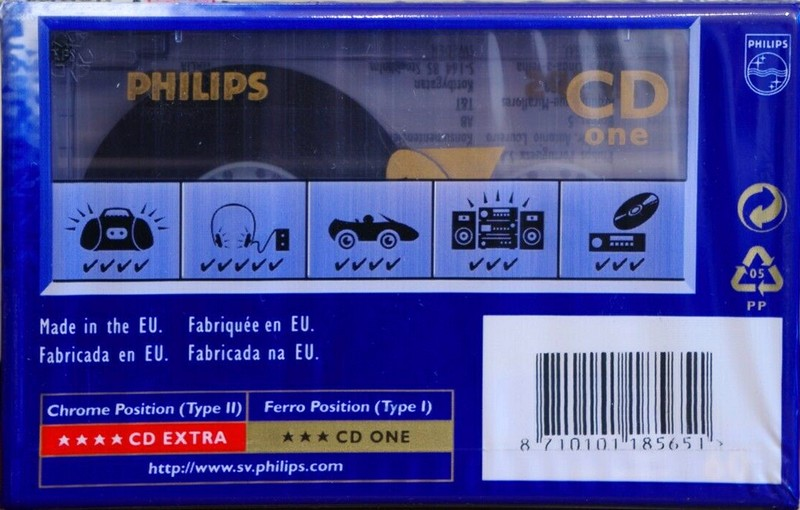 Compact Cassette: Philips  - CD One 60