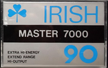Compact Cassette Irish 90 "Master 7000" Type I Normal 1982 Hong Kong