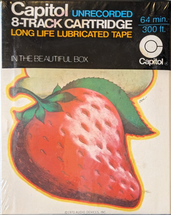 TRACK-8 Capitol 64 "STRAWBERRY" Type I Normal 1970 USA