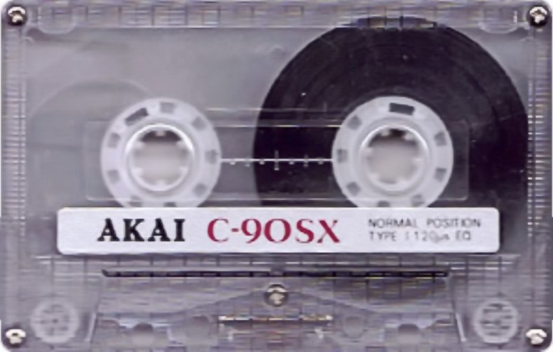 Compact Cassette Akai SX 90 Type I Normal 1992 Europe