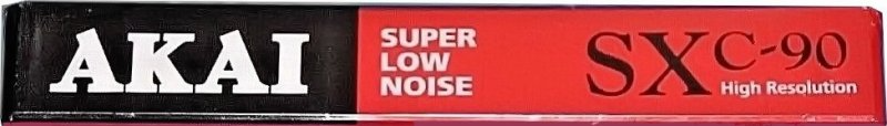 Compact Cassette Akai SX 90 Type I Normal 1992 Europe