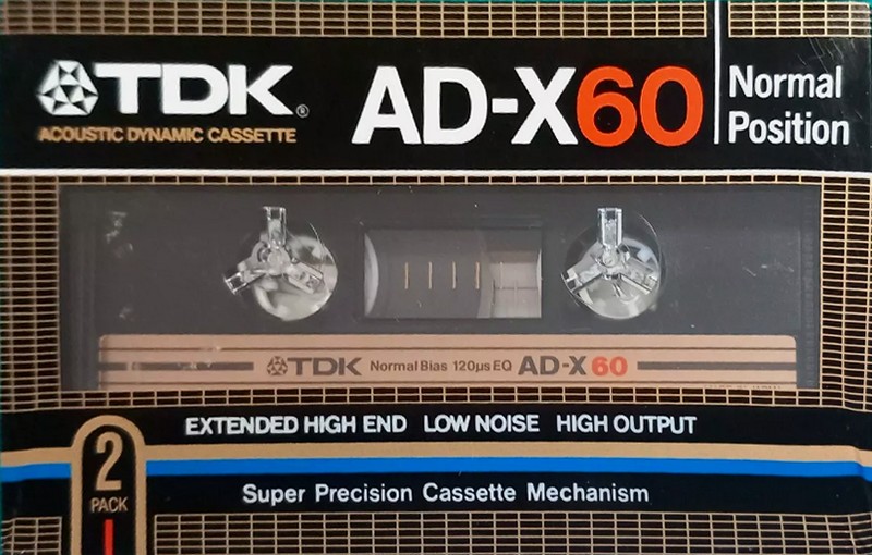 2 pack: TDK  - AD-X 60