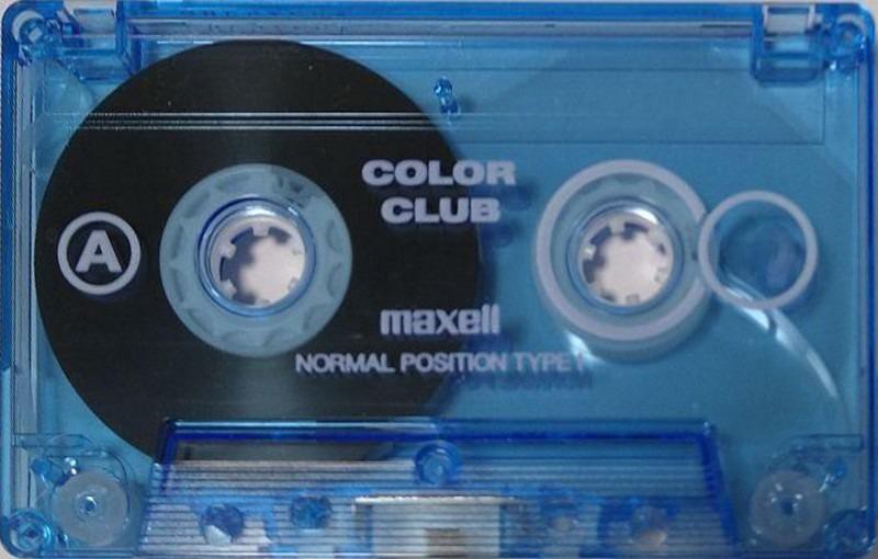 3 pack Maxell Color Club 80 "CC-80MIX.3P" Type I Normal 2001 Japan
