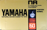 Compact Cassette Yamaha NR 60 Type I Normal 1982 Worldwide