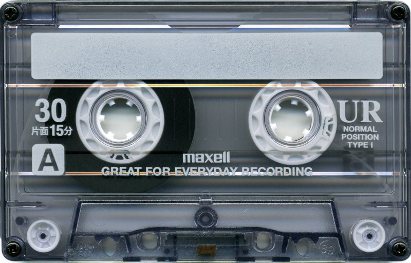Compact Cassette Maxell UR 30 "UR-30L" Type I Normal 2002 Japan