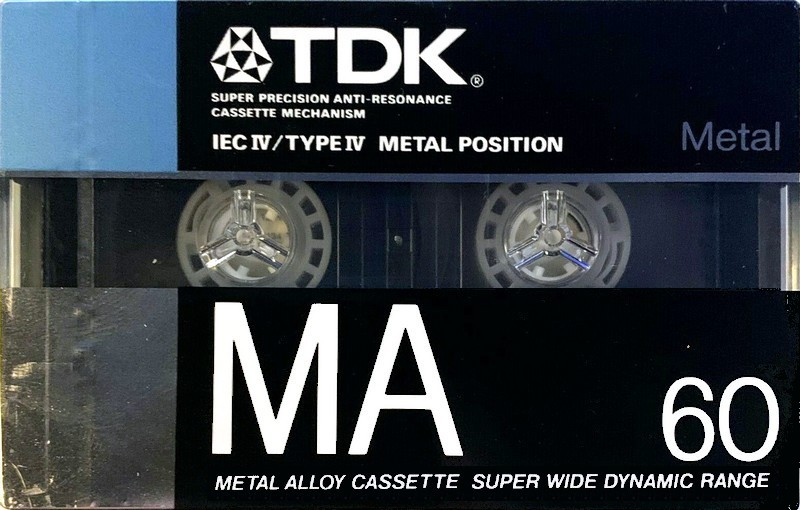 Compact Cassette: TDK  - MA 60