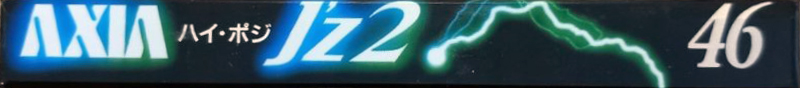 Compact Cassette AXIA J`z 2 46 "JZ2B 46" Type II Chrome 1993 Japan
