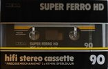 Compact Cassette Hema Super Ferro HD 90 Type I Normal 1983 Netherlands