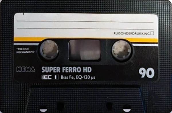 Compact Cassette Hema Super Ferro HD 90 Type I Normal 1983 Netherlands