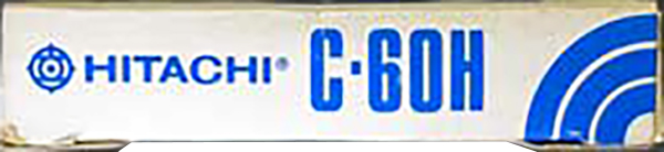 Compact Cassette Hitachi LN 60 "C-60H" Type I Normal 1973 Japan