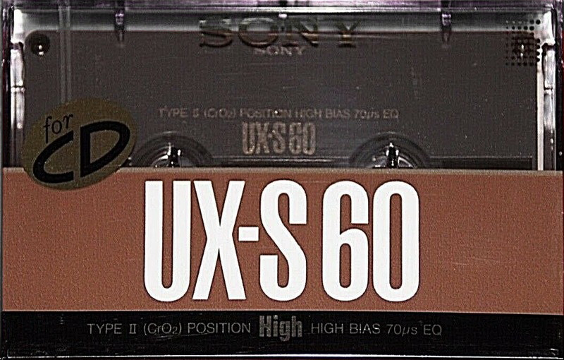 Compact Cassette: Sony  - UX-S 60