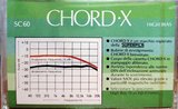 Compact Cassette Chord-x SC 60 Type II Chrome 1990 Italy