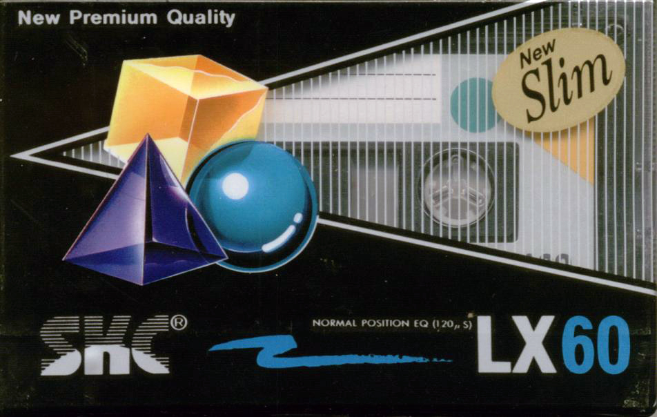 Compact Cassette SKC LX 60 Type I Normal 1991 Europe