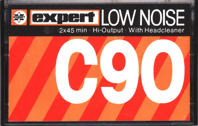 Compact Cassette Expert 90 Type I Normal 1978 Europe