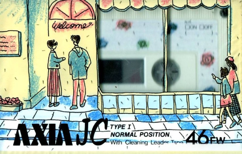 Compact Cassette AXIA JC 46 "JC 46 FW" Type I Normal 1987 Japan