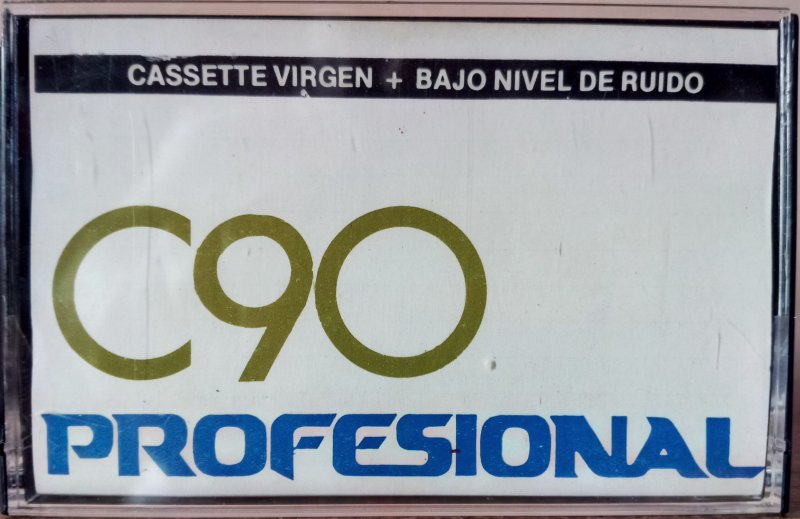 Compact Cassette Profesional 90 Type I Normal Argentina