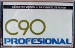 Compact Cassette Profesional 90 Type I Normal Argentina