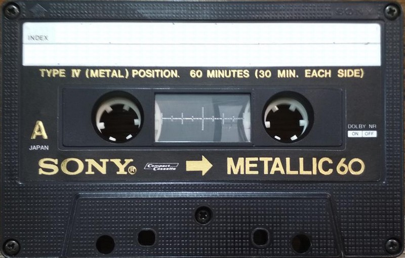 Compact Cassette: Sony  - Metallic 60