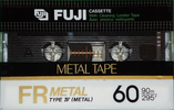 Compact Cassette Fuji FR Metal 60 Type IV Metal 1984 North America