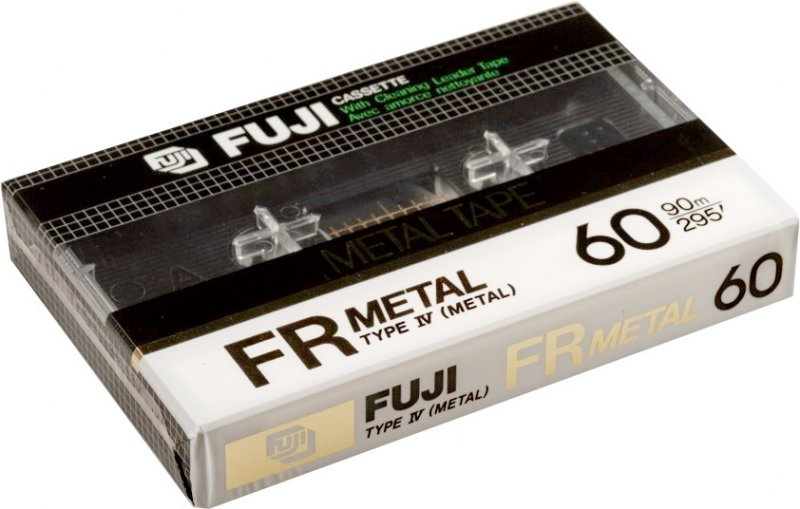 Compact Cassette Fuji FR Metal 60 Type IV Metal 1984 North America