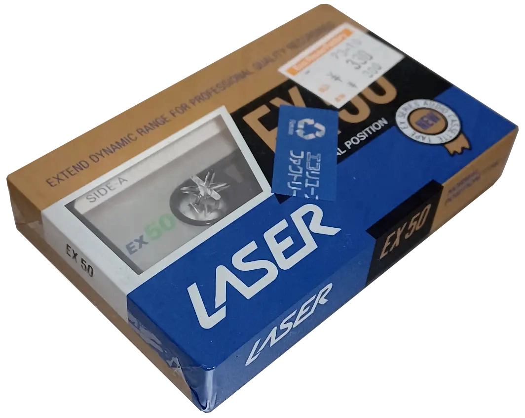 Compact Cassette Laser EX 50 Type I Normal 1988 Japan