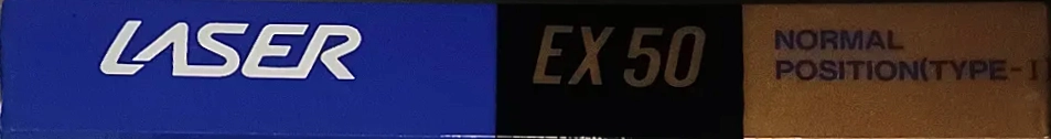 Compact Cassette Laser EX 50 Type I Normal 1988 Japan